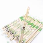 20cm 23cm Personalized Chopsticks Bamboo Plastic Bag Packing Chopsticks
