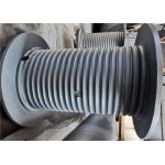 Customized Steel Material Lebus Grooved Rope Drum Galvanized For Industry Winch for sale