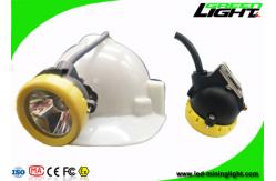 China USB Charging Rechargeable Miners Headlamp 7.8Ah 10000lux With Silicon Button Cap supplier