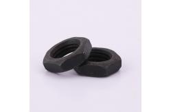 China Black Oxide Hexagon Thin Nut DIN439 Hex Nut Blacken supplier