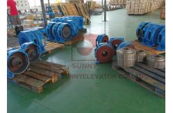 China Permanent Magnet Synchronous Gearless Traction Machine DC110V 2.6A supplier