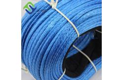 China Synthetic Winch 12 Strand UHMWPE Rope 10mm Abrasion Resistant High Tensile supplier