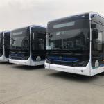 LHD Long Distance Electric City Bus SKD Assembly Project for sale