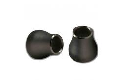 China Butt Weld Pipe Fitting Reducer Carbon Steel Concentric With Black Painting supplier