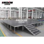 portable mobile aluminium wedding event concert lazer stage structure for sale