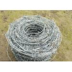 Farm Protection Single Strand Hot Dipped Galvanized Steel Barbed Wire for sale