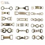 Shoes Clothing Bag Metal Ornaments Accessories Custom Metal Chain Buckle for sale