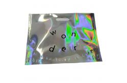 China VMPET Mopp 110mic Clothing Plastic Packaging Bag Cmyk With Window supplier