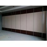 Soundproof Sliding Partition Walls , Aluminium Track Melamine Hanging Room Dividers for sale