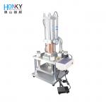Automatic Pressure Plus Cap Pressing Machine With Hydraulic Air Cylinder Electric  Driven Type for sale