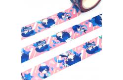 China Printed Masking Tape Custom Japanese Decoration Washi Paper Tape supplier