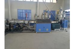 China Fully Automatic Plastic Pipe Extrusion Line With Omron Temperature Controller supplier