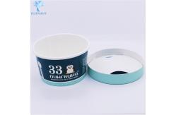 China OEM ODM Offset Printing Paper Ice Cream Containers With Lids supplier