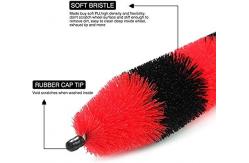 China PP Car Cleaning Brush Kit Include 5 Car Detailing Brushes supplier