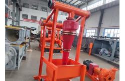 China Bentonite Hydrocyclone Gas Drilling Mud Desander With Shaker supplier