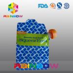 Eco friendly Food liquid spout bags / packaging with spout tube and spoon for sale