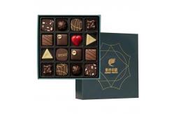 China Environmental Custom Order Accepted Empty Chocolate Box with Eco-Friendly Paper Divider supplier