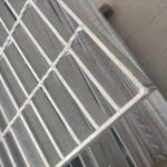 Customized Silver White Steel Metal Grating Anti Corrosion