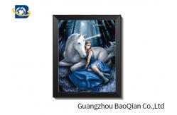 China 30 X 40 Cm 3D Lenticular Pictures With PS Frame / Custom Lenticular Printing supplier