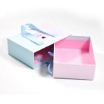 Luxury Portable Cardboard Drawer Gift Box Clothes Scarf Dress Storage Box Birthday Party for sale
