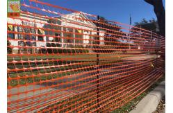 China Safety Temporary Plastic Construction Netting / Orange Construction Barrier supplier