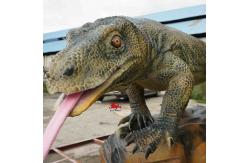 China Snowproof 4m Realistic Animatronic Animals Komodo Dragon Model supplier