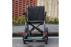 China Lithium Battery Lightweight Power Wheelchair Foldable With PU Tire supplier