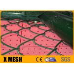 Expressways 1800mm Height Chain Link Mesh Fencing Diamond for sale