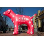 Inflatable advertising pink dog for sale for sale