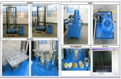 China Packaging Mechanical Acceleration Half Sine Shock Tester Table Size 350x350mm supplier
