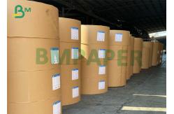 China Natural Kraft Paper Sandwich Wrapping Paper Roll With One Side Glossy supplier