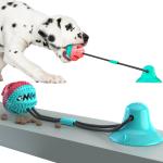 Dog Suction Cup Interactive Pet Toys Molar Anti Bite Training 400mm ODM for sale