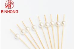 China Customizable 0.065kg 12CM Wooden Food Skewers For supplier