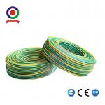 100m/Roll 10mm2 Green Yellow Pvc Insulation Earth Grounding Copper Cable 8 Awg for sale