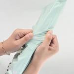 10x13 Inch Handle Compostable Mailing Bags Adhesive Thick Waterproof PE Poly