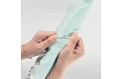 China 10x13 Inch Handle Compostable Mailing Bags Adhesive Thick Waterproof PE Poly supplier
