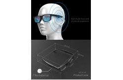 China BT 5.0 Wireless Calling Polariscope Glasses Antifatigue Audio Stereo Bluetooth Video Goggles supplier