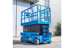 China 6m 8m Self Propelled Scissor Lift Maintain Free Mobile Scissor Lift supplier
