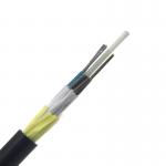 Outdoor 24 48 72 144 Core ADSS Fiber Optic Cable For Aerial 9.5mm for sale