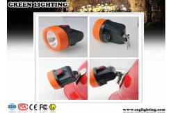 China Waterproof Anti Explosive LED Mining Cap Lights 6000 Lux Strong Brightness supplier