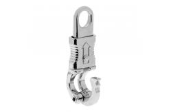 China Alloy Nickel Plated Metal Panic Snap Hook Die Casting Fix Rapid Snap supplier