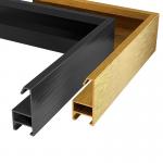 Square Picture Aluminium Mirror Frame Extrusion 40 x 40 Cm for sale