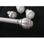 No Drilling Plastic 10cmx28mm Curtain Rod Finials for sale