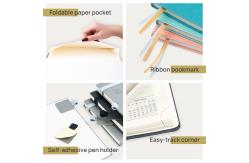 China 2024 Weekly 8.5''x10.5'' Large Academic Planner Wide Writing Space supplier