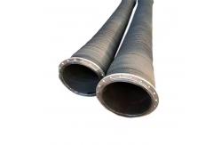 China 6 Inch NBR Flexible Dredging Rubber Hose With Threaded Union For Dredging supplier