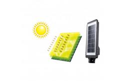 China Aluminum Alloy LED Solar Street Light All In One 60W Lithium Ion Battery supplier