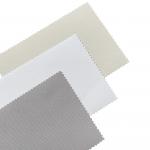 100% Polyester White Coated Blackout Roller Blinds Fabrics Fireproof For Window for sale