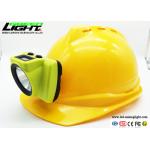 PC ABS IP68 16hrs 18000lux LED Miners Cap Lamp E27 Base