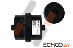 China Komatsu PC15-8 Mini Excavator Bottom Rollers With Steel Material Low Wear supplier