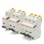 230V MCB C60 Industrial Circuit Breaker 63A 1P 2P 3P 4P Curve C for sale